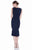 Terani Couture - Jeweled Sheath Dress with Jacket 1525S0969A In Blue