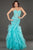 Strapless Sweetheart Corset Mermaid Gown 1531