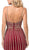 Dancing Queen - 2679 Embellished V-neck Long Trumpet Dress In Red
