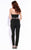 15511 Jumpsuit in Black/Fuchsia/Gold