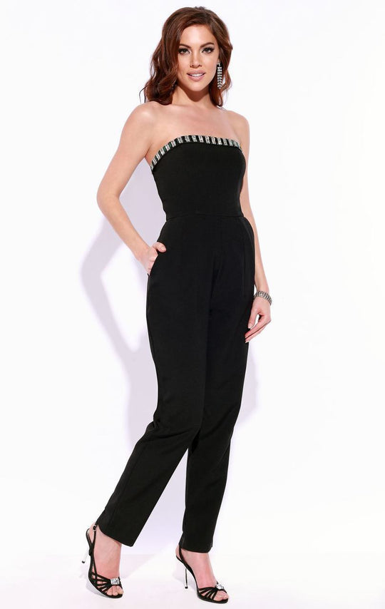 15512 Jumpsuit in Black Emerald
