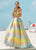 Ashley Lauren - 1570 Plunging Off-Shoulder Brocade Ballgown In Multi-Color