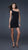 La Femme One Shoulder Strap Fitted Cocktail Dress 15887 - 1 pc Black In Size 2 Available In Black