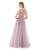 Morrell Maxie - 15888 Lavishly Embroidered Evening Gown with Overskirt in Pink