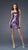 La Femme - Strapless Sequin Embellished with Leopard Print Cocktail Dress 15939 In Purple