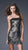 La Femme - Dazzling Strapless Sequin Cocktail Dress 15943 In Gold and Silver