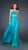 La Femme - 15986 Strapless Empire Gown with Gold Leafy Waistband in Blue and Gold