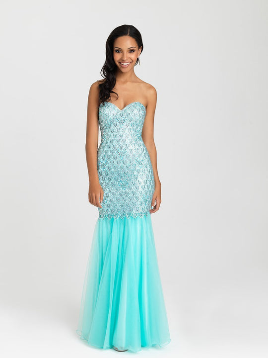 Madison James - 16-300 Dress in Aqua