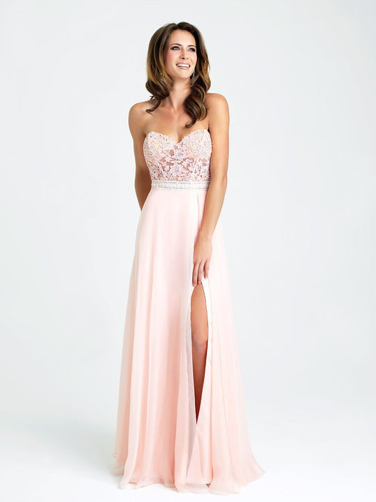 Madison James - 16-309 Dress in Blush