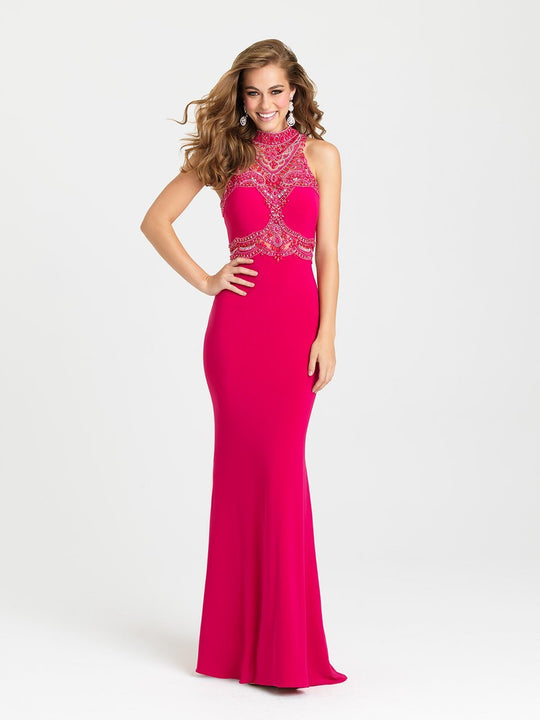 Madison James - 16-357 Dress in Pink