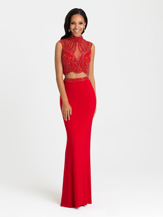 Madison James - 16-388 Dress in Red