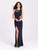 Madison James - 16-391 Dress in Blue