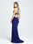 Madison James - 16-392 Dress in Blue