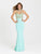 Madison James - 16-396 Dress in Aqua