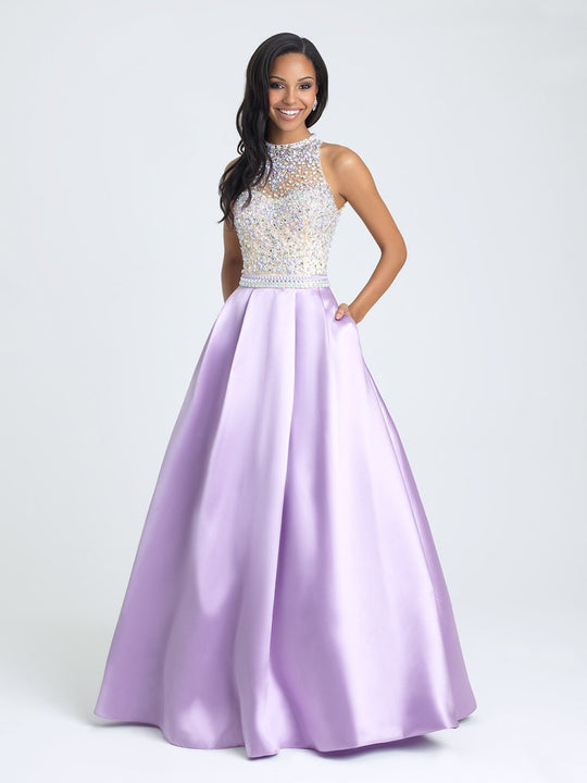 Madison James - 16-397 Dress in Purple