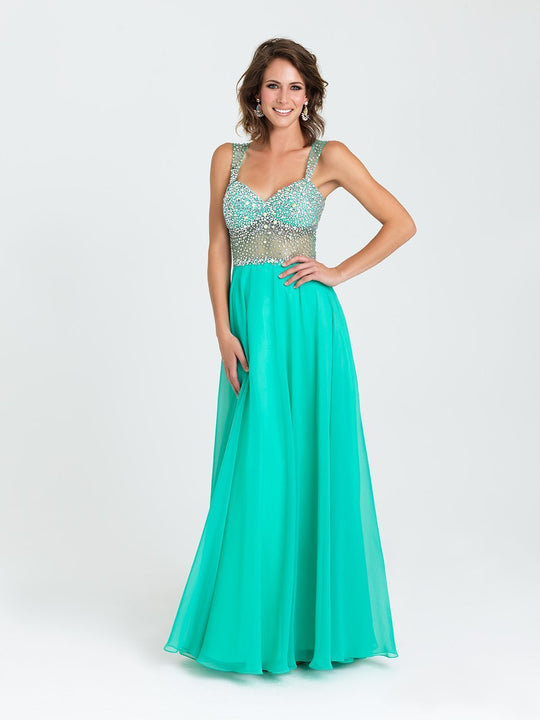Madison James - 16-399 Dress in Green