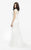 Daymor Couture - Floral Sheath Gown 160 in White
