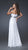 La Femme - Charming Beaded Sweetheart Neck Chiffon A-Line Dress 16026 in White and Silver
