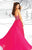 Tiffany Homecoming - 16028 Embellished Strapless Chiffon Gown In Pink