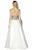 16040 Dress in Ivory Nude