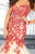 Tiffany Homecoming - 16040 Strapless Embellished Mermaid Gown In Red and Neutral