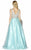 16041 Dress in Sky Blue