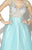 16041 Dress in Sky Blue