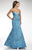Tiffany Homecoming - 16043 Strapless Sweetheart Trumpet Gown In Blue