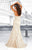 Tiffany Homecoming - 16043 Strapless Sweetheart Trumpet Gown In Neutral