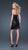 La Femme - Stunning Sequined Straight Across Sheath Dress 16047 in Black