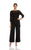 Soulmates - 1604 Soutache Asymmetrical Tunic Pants Set