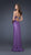 La Femme - Alluring Pleated Sweetheart Neck Jersey Sheath Dress 16087 in Purple