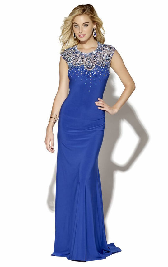 Jolene Collection - 16115- Dress in Royal