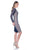 Terani Couture - Eye-catching Cocktail Dress with Illusion Sleeves 1611C0023 In Blue