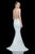 Terani Couture - 1611E0193A Lace Sweetheart Trumpet Dress in White