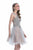 Terani Couture - 1611P0112A Sleeveless Beaded Sheer Cocktail Dress In Blue