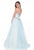 Terani Couture - 1611P1105A Jeweled Sweetheart Ballgown in Green and Neutral