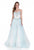 Terani Couture - 1611P1105A Jeweled Sweetheart Ballgown in Green and Neutral