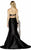 16126 Dress in Black/Multi
