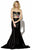 16126 Dress in Black/Multi