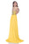 Terani Couture - 1612P0555A Jewel Encrusted Sweetheart Gown in Yellow
