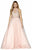 16134 Dress in Baby Pink Nude