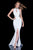 Terani Couture - Spectacular Hourglass Evening Dress 1613P0973 in White
