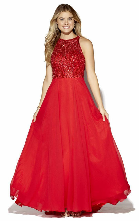 16143 Dress in Red