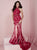Tiffany Designs - 16150 Beaded Choker Neck Lace Overlay with Cutout Details Evening Gown