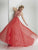 Tiffany Homecoming - Jeweled Sleeveless A-line Gown In Red