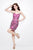 Primavera Couture - Strapless Crystal Beaded Sweetheart Short Sheath Dress 1620 in Pink and Silver