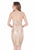 Terani Couture - Sweetheart Embellished Gold Medallion Cocktail Dress 1621H1003  In Pink and Gold