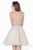 Terani Couture - Bejeweled Sweetheart Lace Up A-Line Dress 1621H1092 In Green and Gold