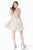 Terani Couture - Bejeweled Sweetheart Lace Up A-Line Dress 1621H1092 In Green and Gold